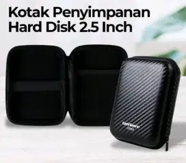 Tempat Harddisk Hardcase HDD SSD Dompet Shockproof Case 2.5 inch