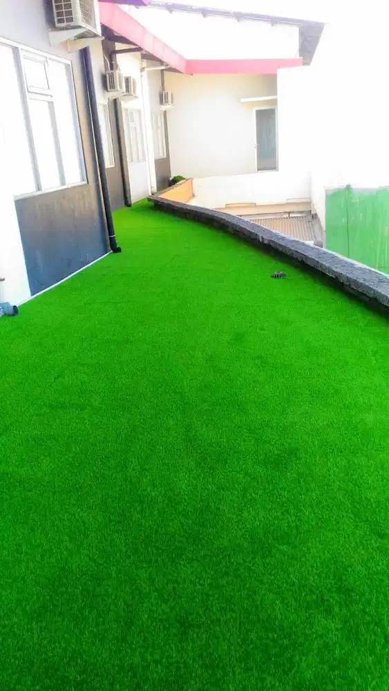 Rumput sintetis Tebal 2cm Permeter Fitama carpet Bandung