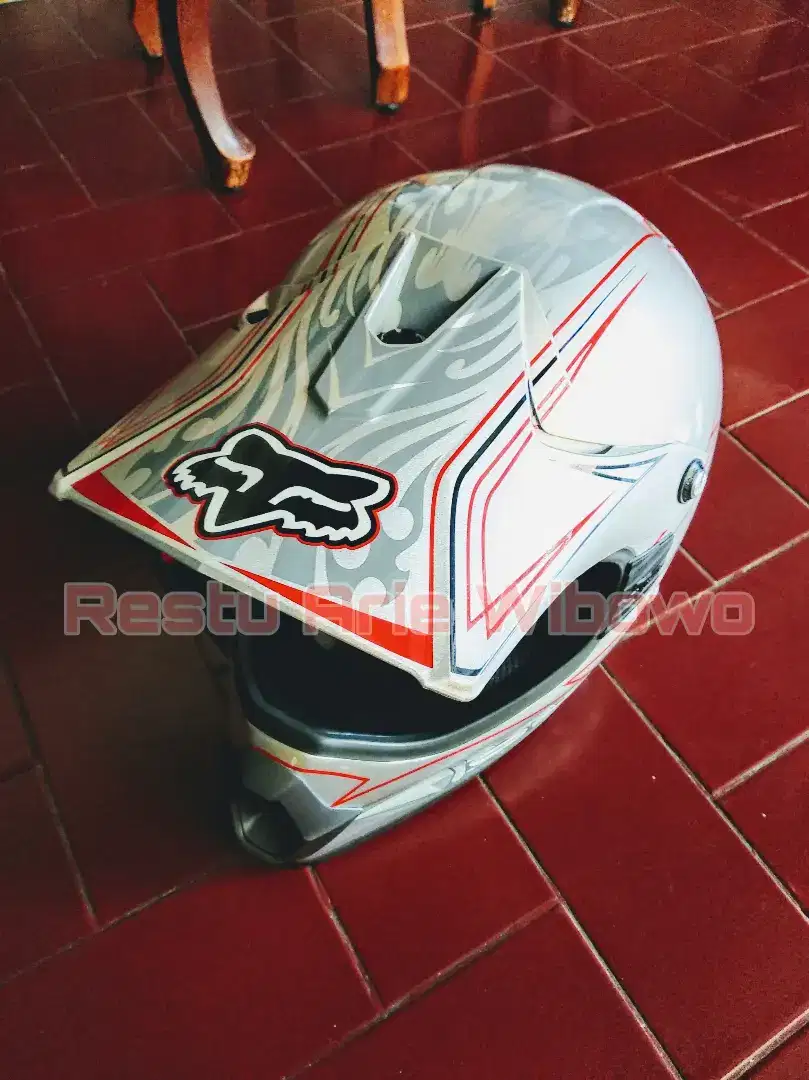 Helm Fox Tracer Pro (Rare), Supermoto, Motor Trail, Sepeda, Cross