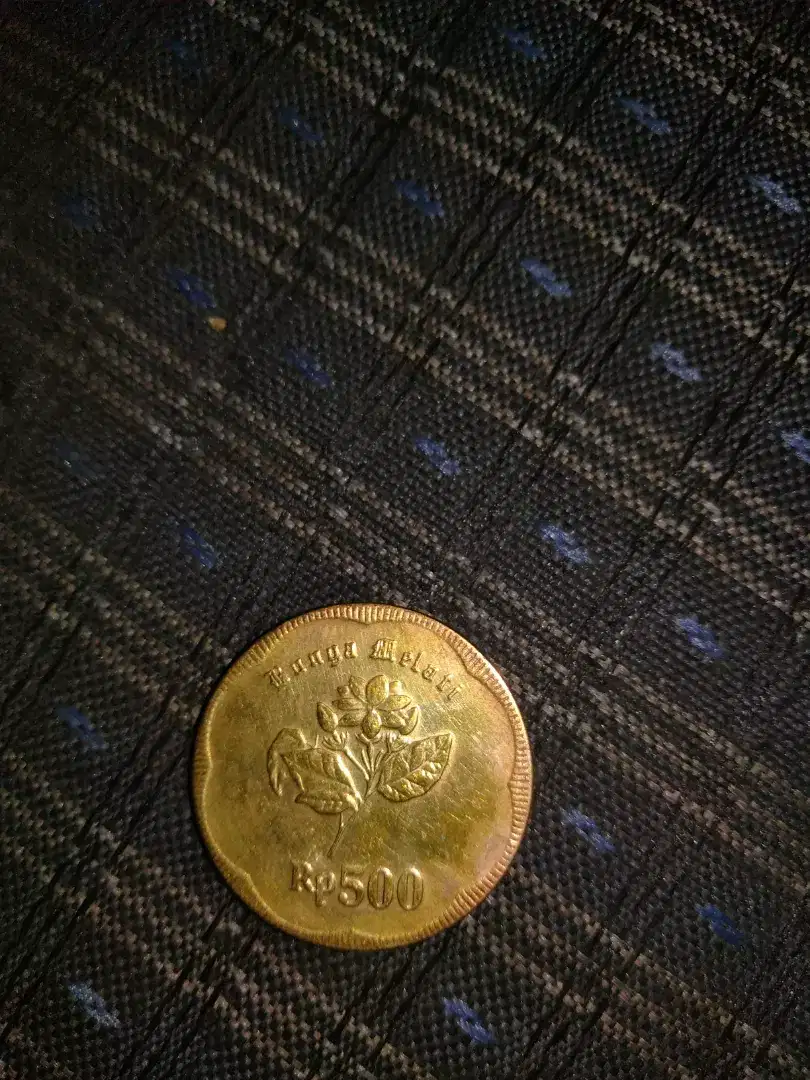 Jual uang koin 500 melati thn 1991