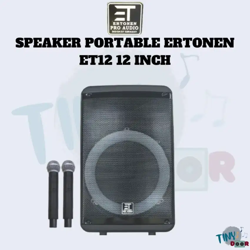 Speaker portable wireless Bluetooth Ertonen ET12 12 inch