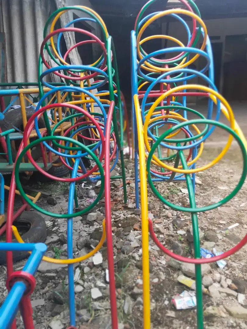 Dijual panjatan spiral untuk sekolah PAUD TK dan taman