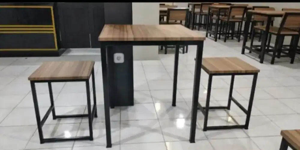 Meja set cafe kantin restaurant