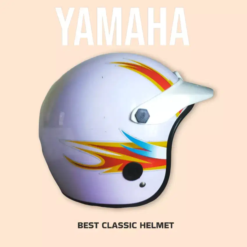 HELM BARU YAMAHA RETRO VINTAGE