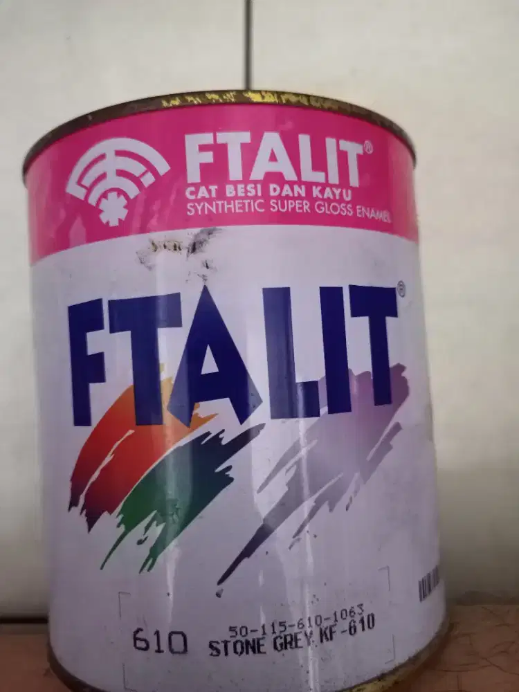 CAT KAYU dan besi Ftalit 1kg