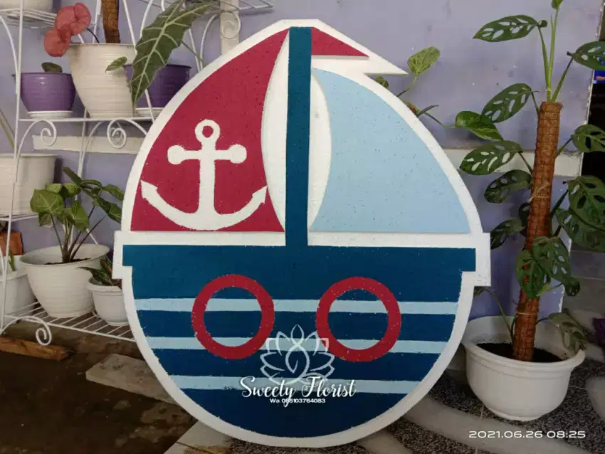 Karakter styrofoam custom hiasan kamar dan dekorasi
