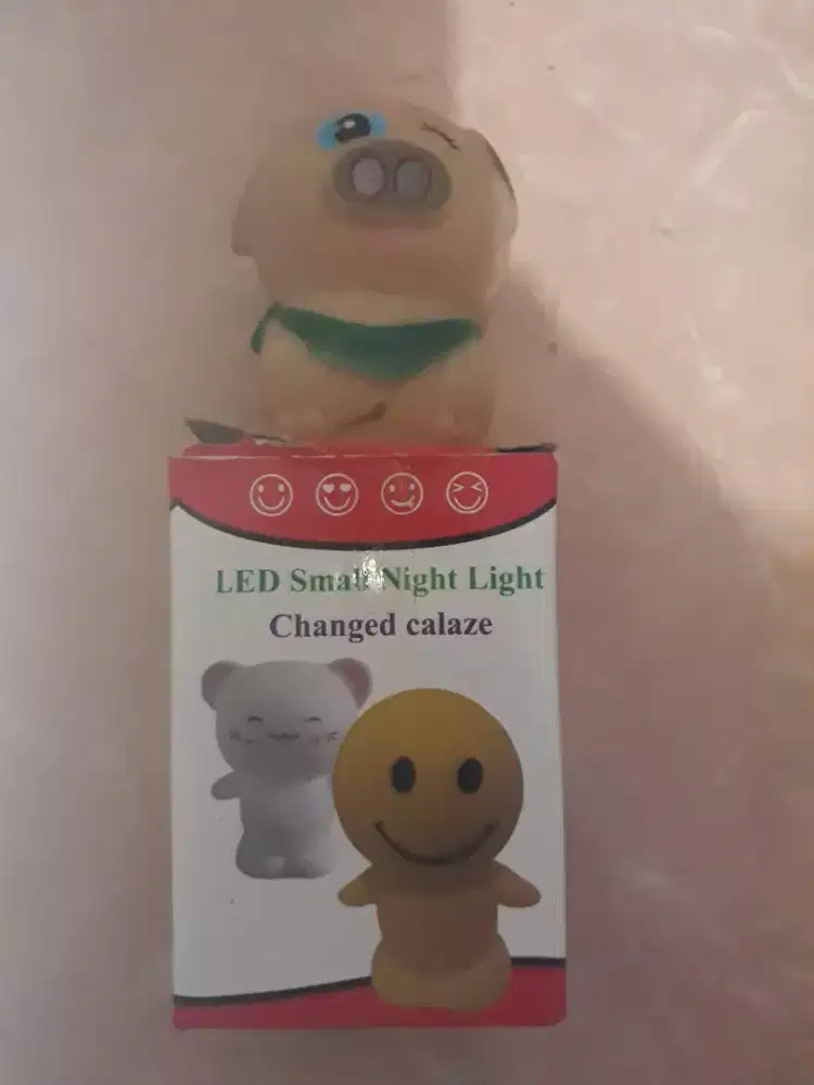 Lampu tidur cute pig