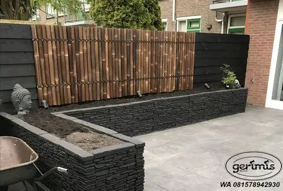 Pagar Bambu Murah Minimalis