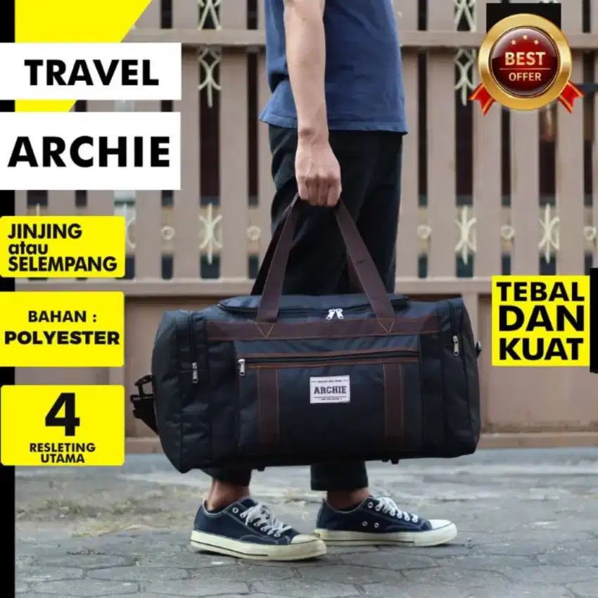 big travel bag tas mudik liburan.