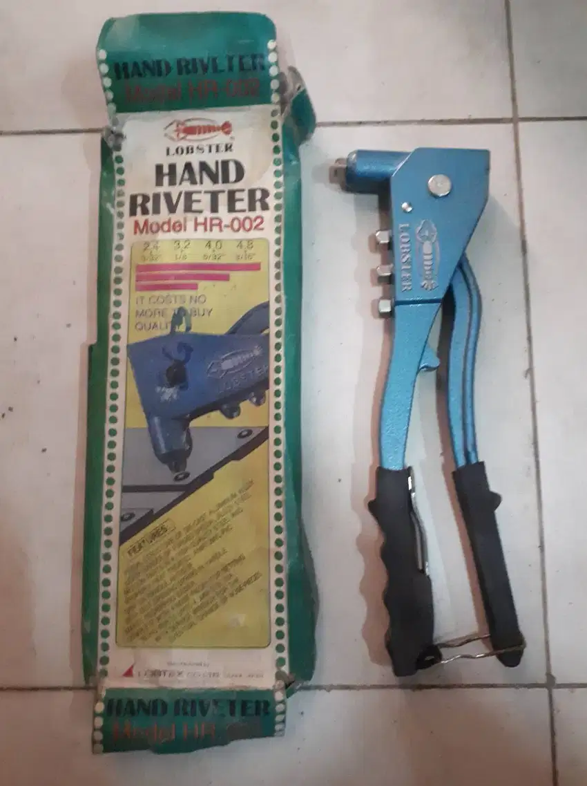 Lobster hand riveter hr-002 Japan (A-726A)