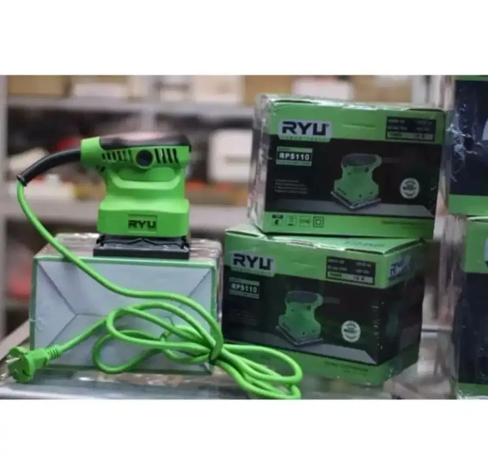 Mesin sander amplas Ryu rps110..Baru
