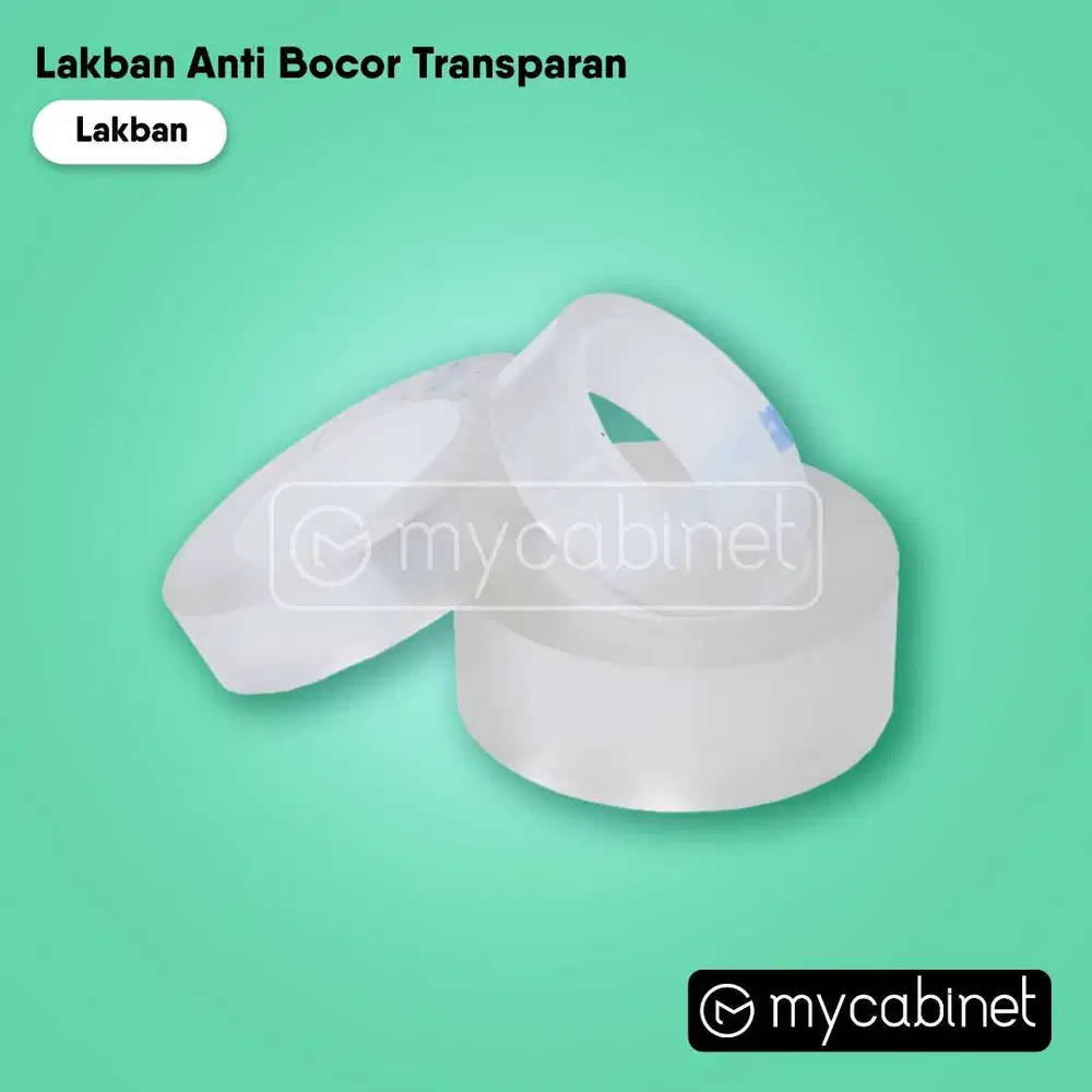 Lakban Anti Bocor Waterproof Transparan 3M