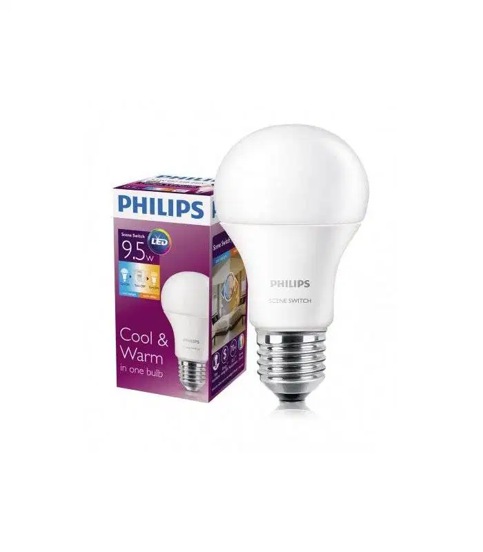 Lampu LED Philips Dual Scene (Dua Warna)