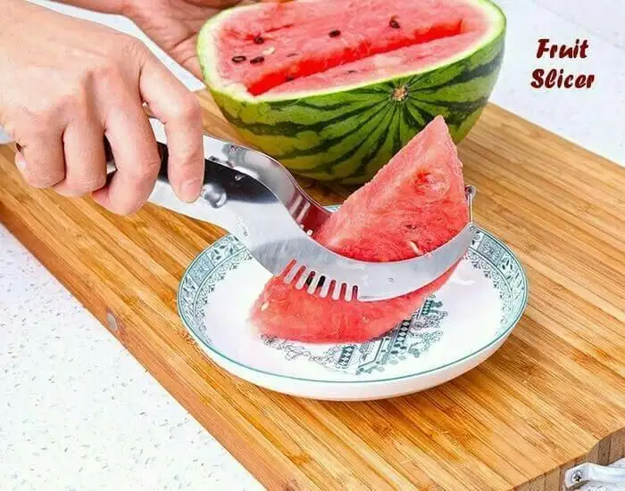 alat potong semangka / penjepit buah / pisau buah