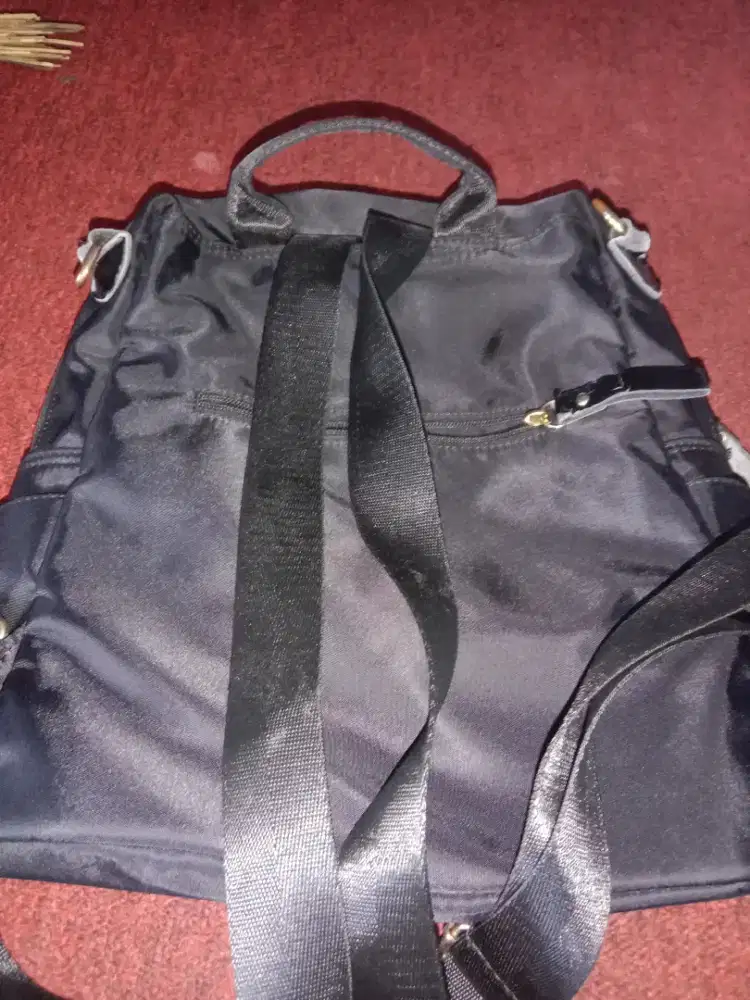 Tas ransel nylon GRATIS baju