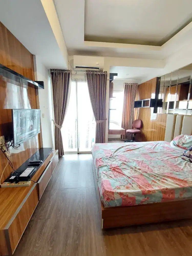 Disewakan studio furnish bulanan & tahunan apartement the nest