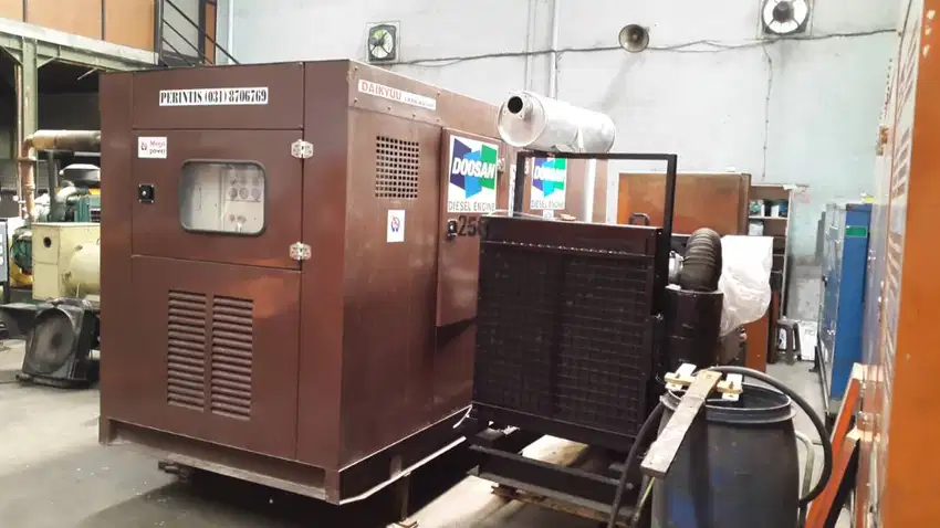 genset doosan second