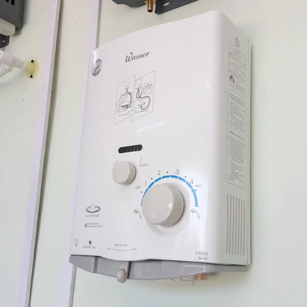 Water heater wasser LNG ( Gas Alam )