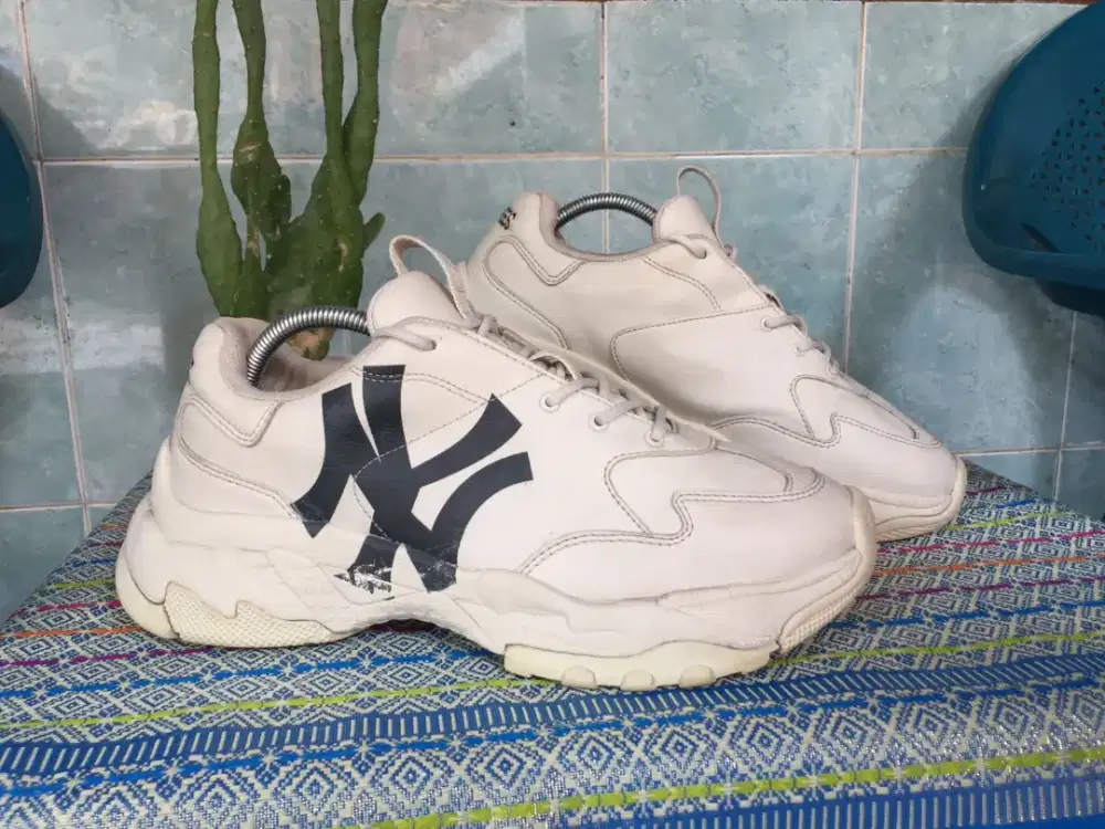 Jual sepatu sneaker pria merk MLB Bigball Chunky 44 insole 28 cm