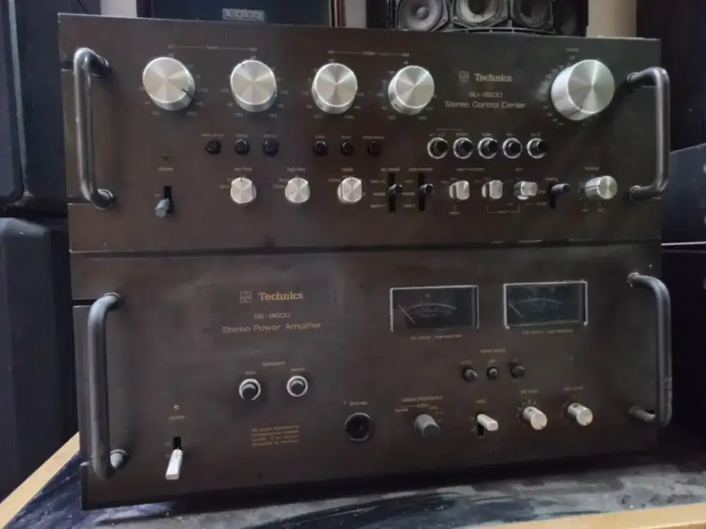 Technics SU 9600 + SE 9600 Big Power Japan
