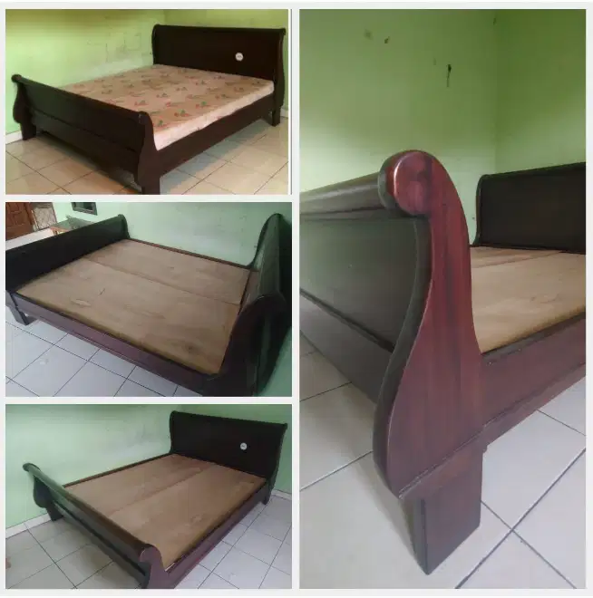 Tempat Tidur Klasik Kayu Jati. Mulus Jossss