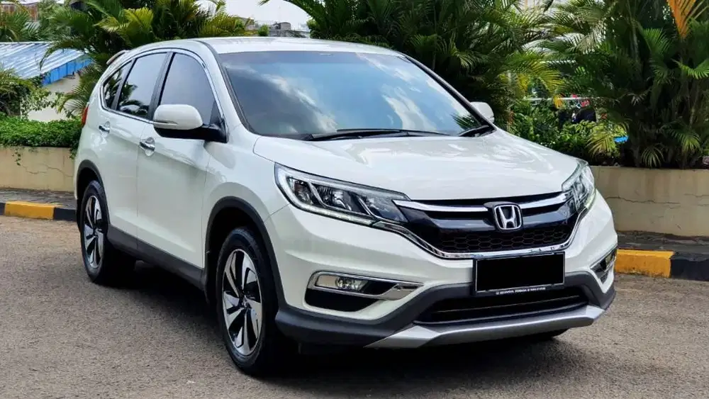 Honda Crv 2.4 Non Prestige AT Putih 2016 Low KM65rb Record AUTHORIZED