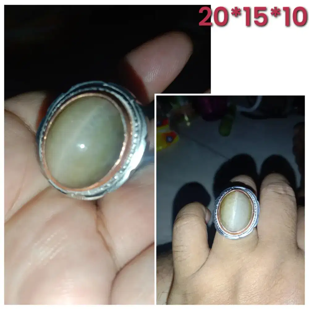 Batu Akik Pandan Kapas Kantoran Mpo Yayuk