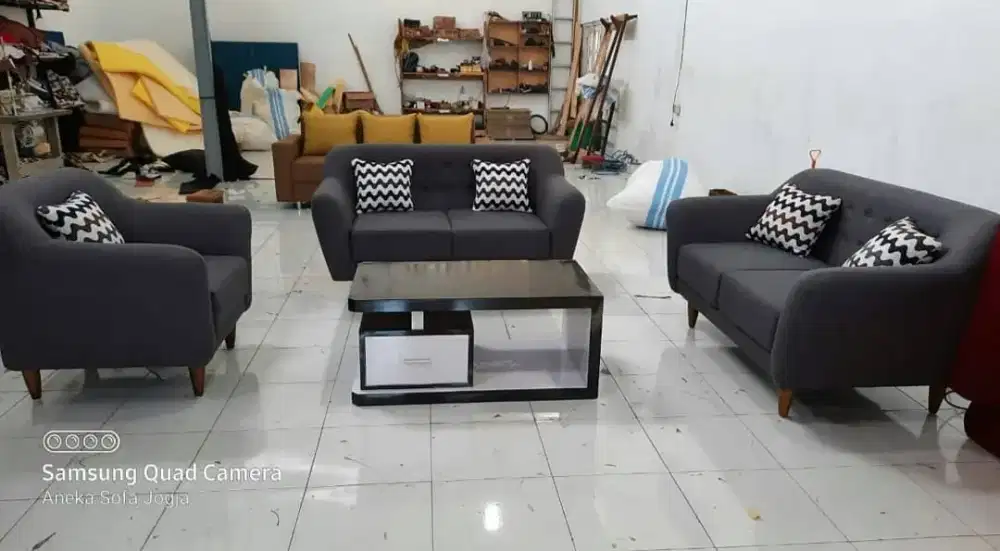 Sofa ruang tamu retro klasik model baru