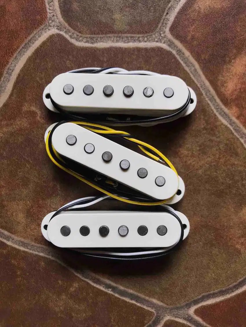 Original Pickup Gitar Squier Magnet Alnico Kode Ptp Neck Middle Bridge