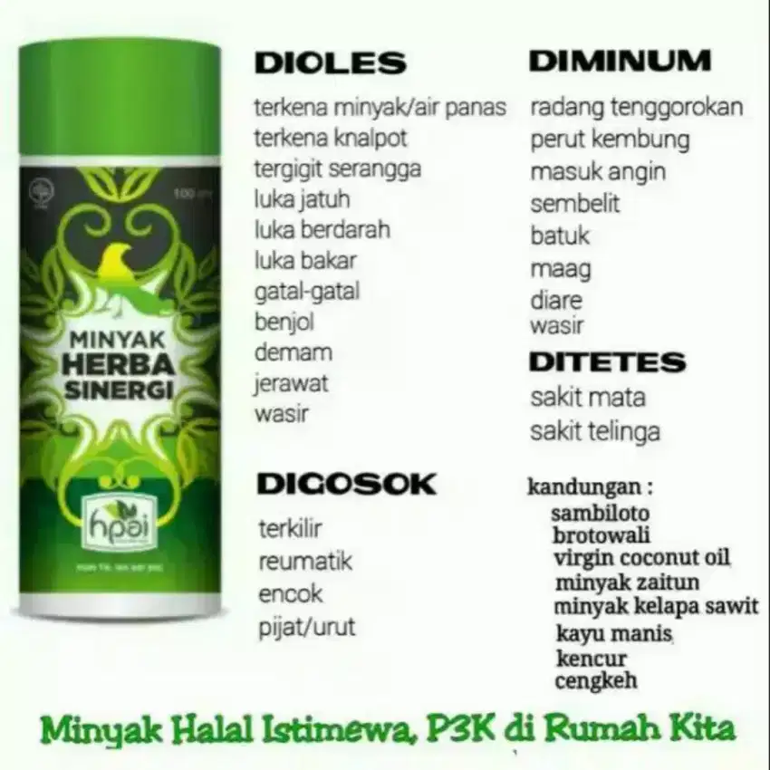 Minyak Butbut MHS Minyak Herba Sinergi