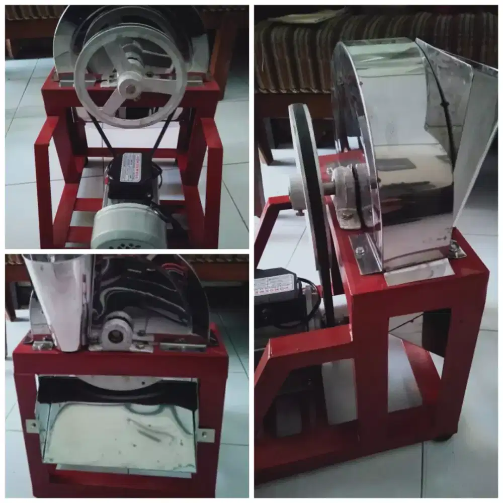 (RUMAH TEKNIK JOGJA)mesin perajang bawang merah model listrik