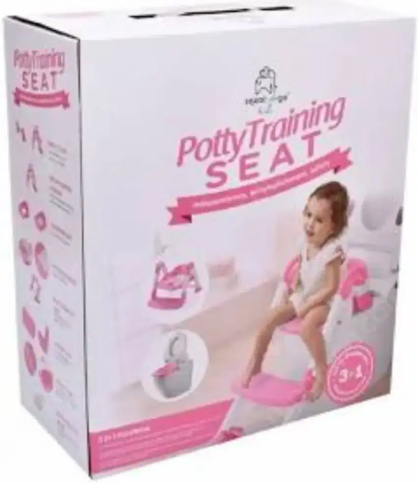 Squat N Go Toilet Training Anak 3 In 1 /POTTY TRAINING SEAT 3 IN 1