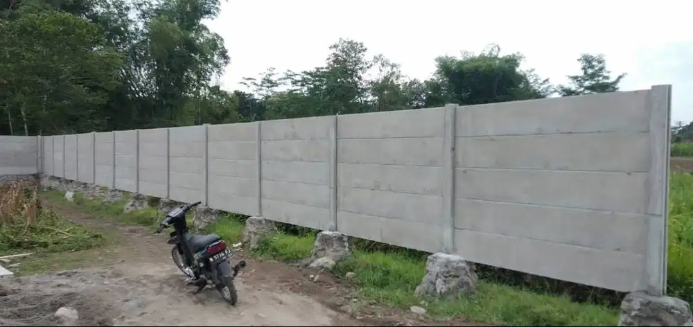 pagar panel beton kuat dan tahan lama