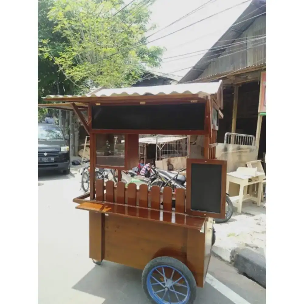 GEROBAK JUALAN | BOOTH  | JATI BELANDA MURAH