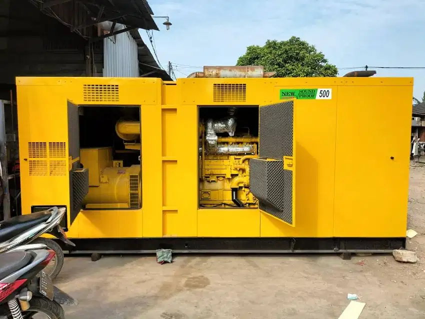 genset komatsu silent 500 kva