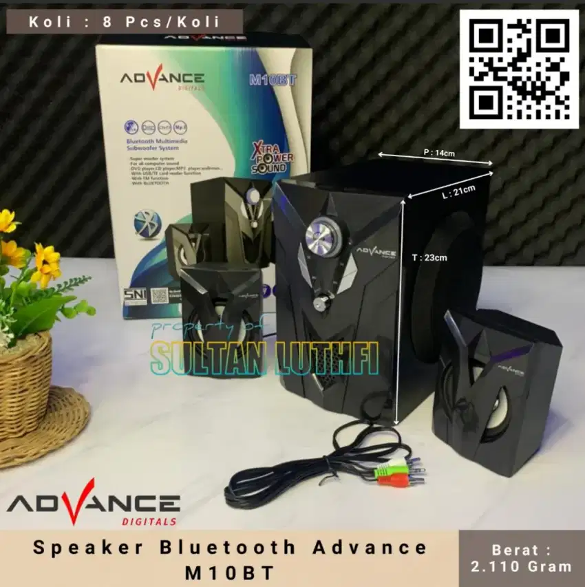 Speaker Bluetooth Advance M10BT