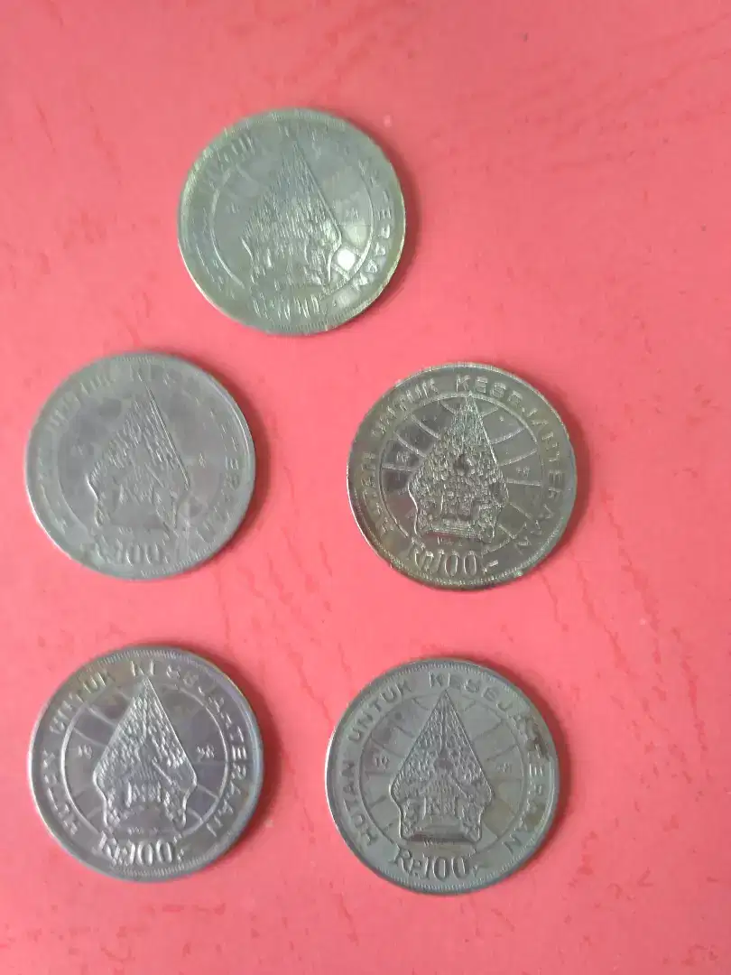 Koin Kuno 5 Keping Thn 1978.