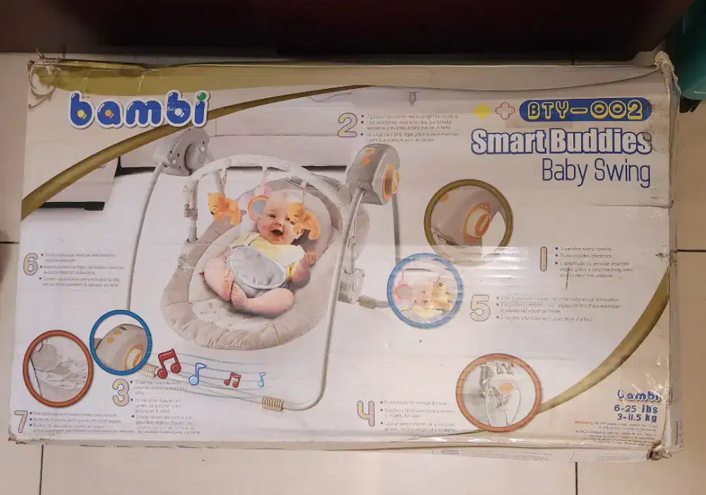BAMBI BABY SWING / AYUNAN BAYI OTOMATIS