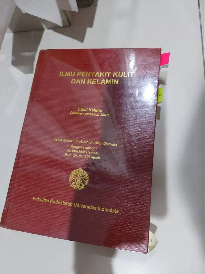 Buku kedokteran ilmu ajar kulit dan kelamin UI edisi kelima