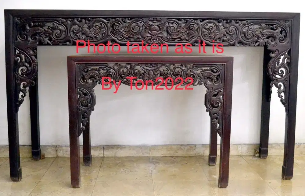 Dijual : Meja Sembahyang Besar Antik Pernakan