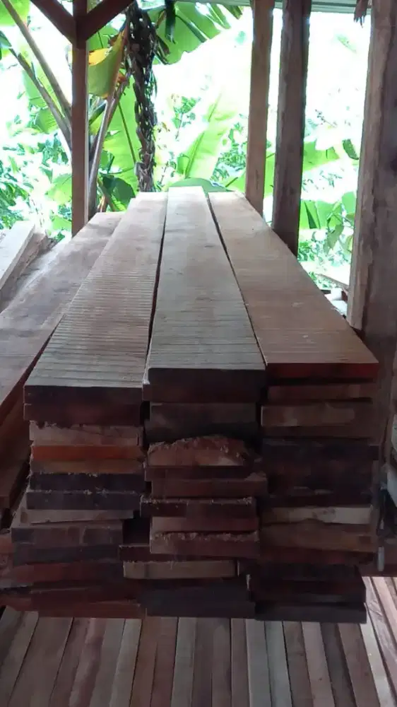 kayu Borneo meranti campur kaso / balok / papan 4m