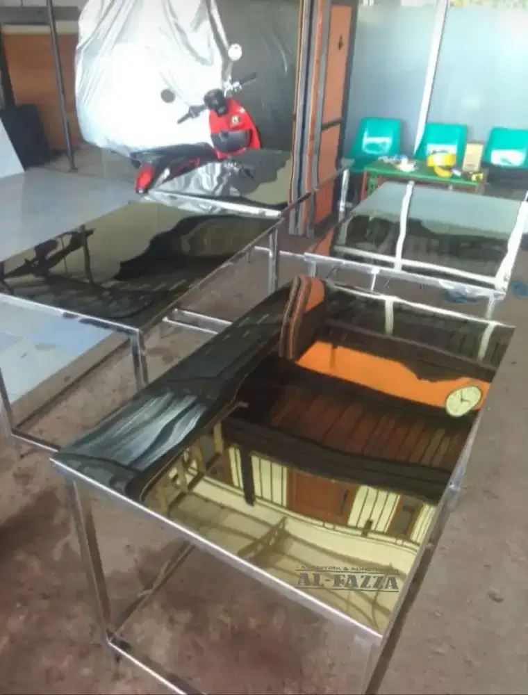 Meja stainless | custom | bdg