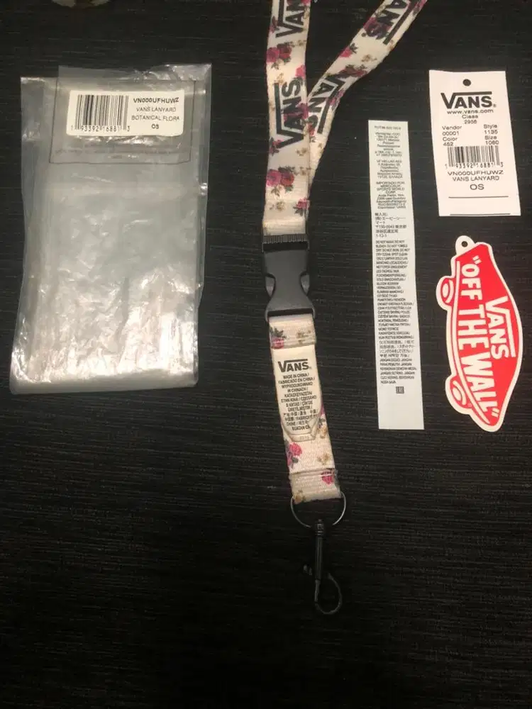 Vans 2024 lanyard floral