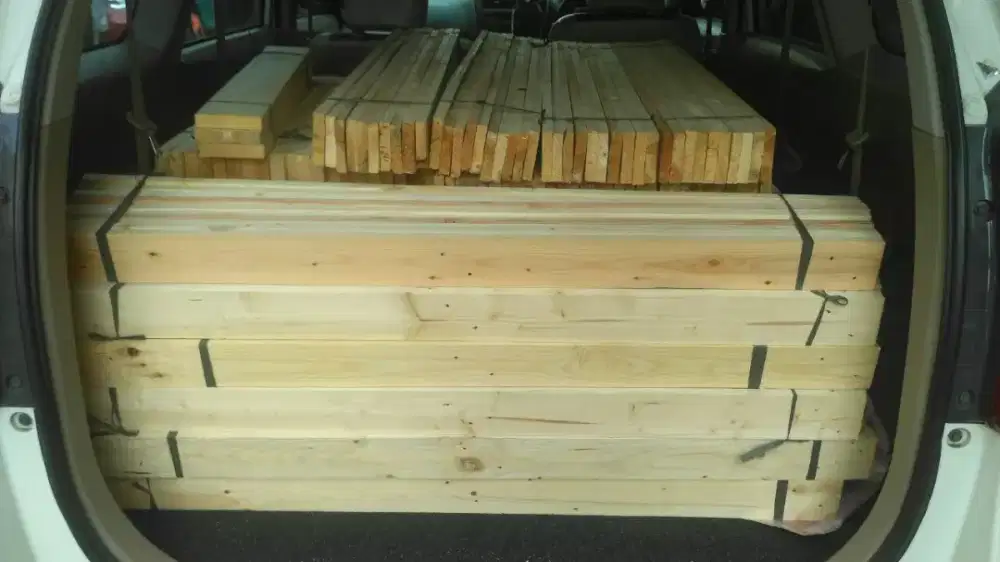 Papan Jati Belanda Serut ex Palet