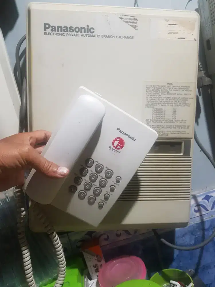 Panasonic KX-505 bisa untuk telepon rumah kantor pabx intercom