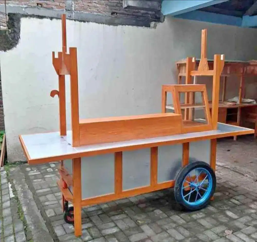 Gerobak lamongan dan lalapan