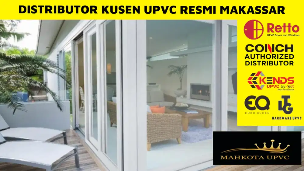 harga kusen upvc terbaik Makassar