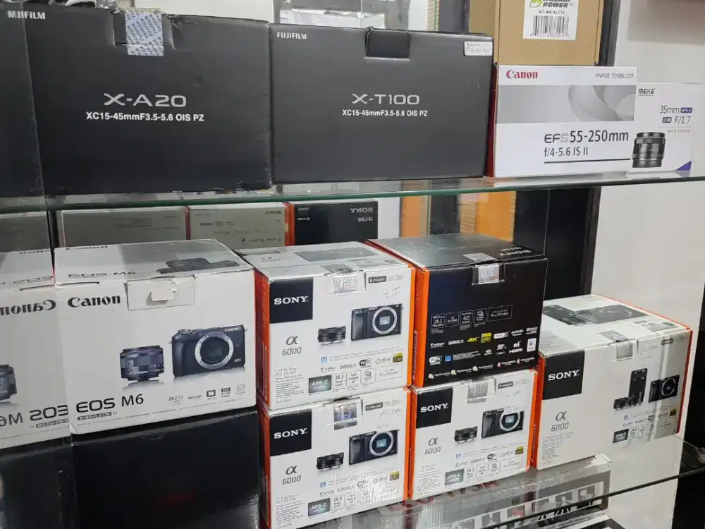 JUAL BELI KAMERA DSLR/MIRRORLESS/PROSUMER/GIMBAL/STABILIZER/ACTION CAM