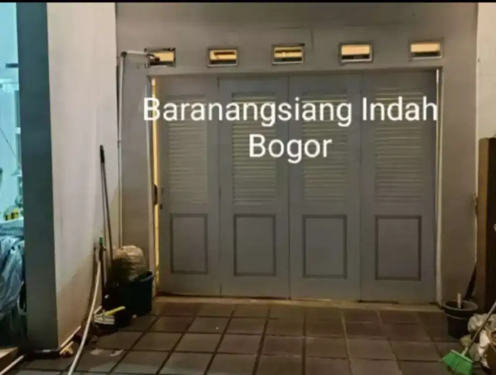 Pintu garasi besi press EISEN, cat oven POWDER COATING