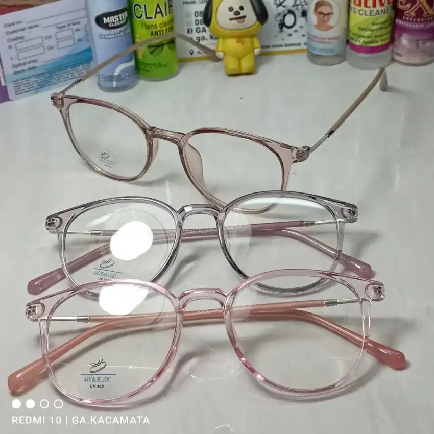 Frame Kacamata Wanita Terbaru Cocok untuk Min/Plus